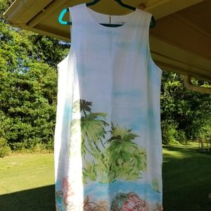 Jjill Linen Summer Dress